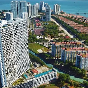 Appartement Seaview Water Purify Cozy Comfortable For Short & Long Stay In The Landmark By Katana